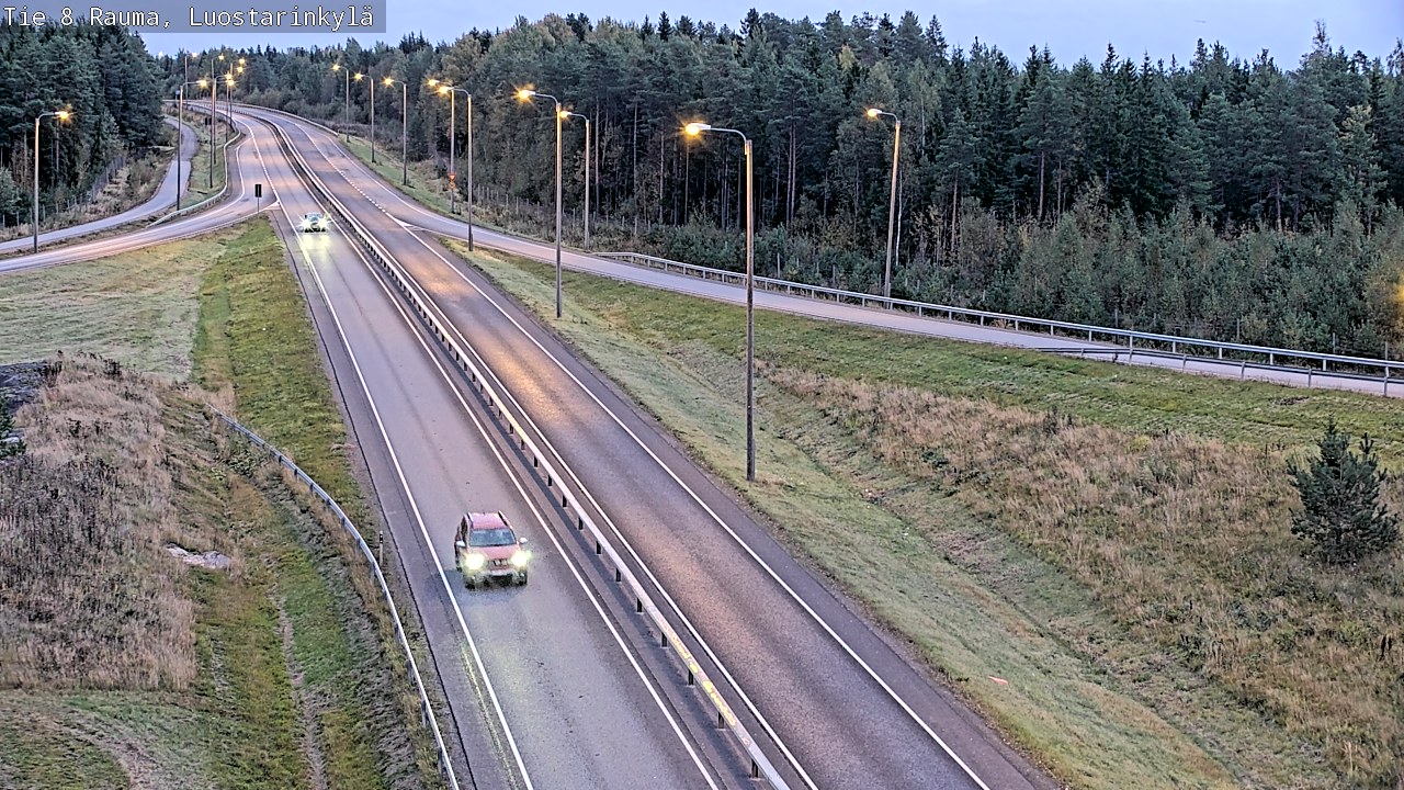 Kelikamerat Kuva Tie 8 Rauma, Luostarinkylä, Rauma, Satakunta