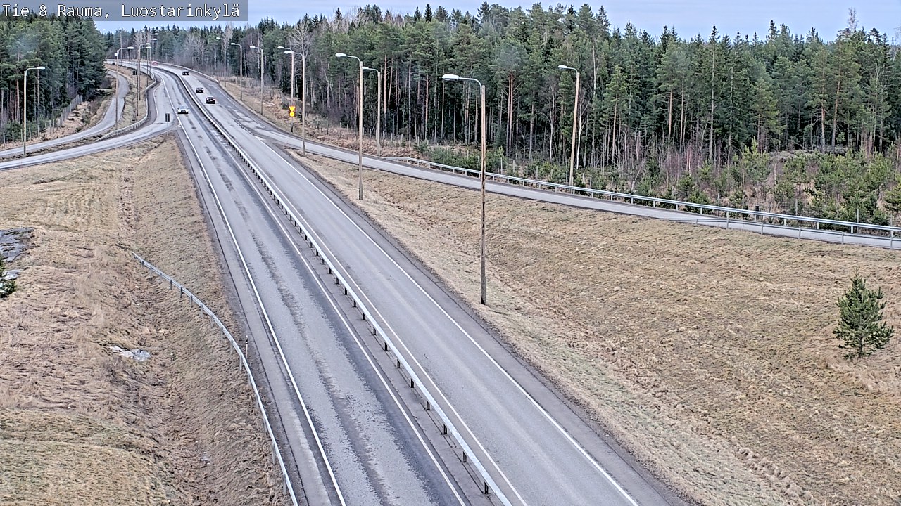Kelikamerat Kuva Tie 8 Rauma, Luostarinkylä, Rauma, Satakunta