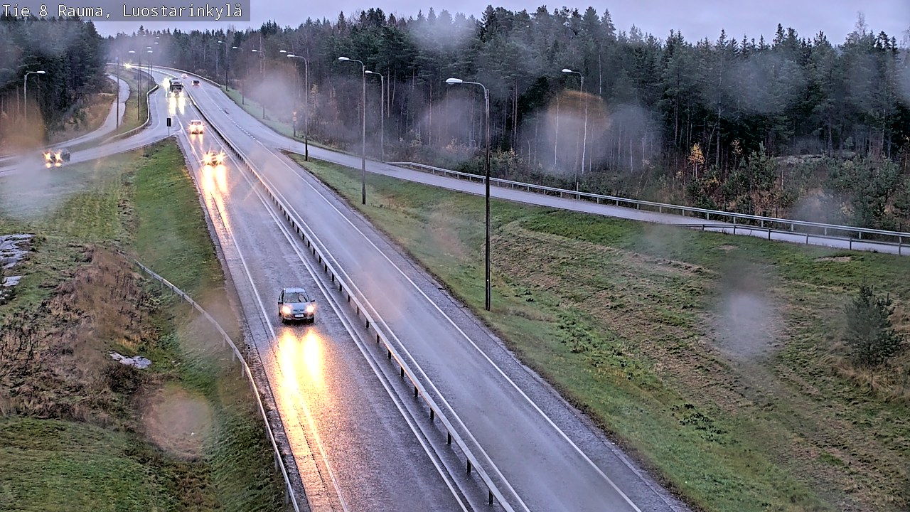 Kelikamerat Kuva Tie 8 Rauma, Luostarinkylä, Rauma, Satakunta