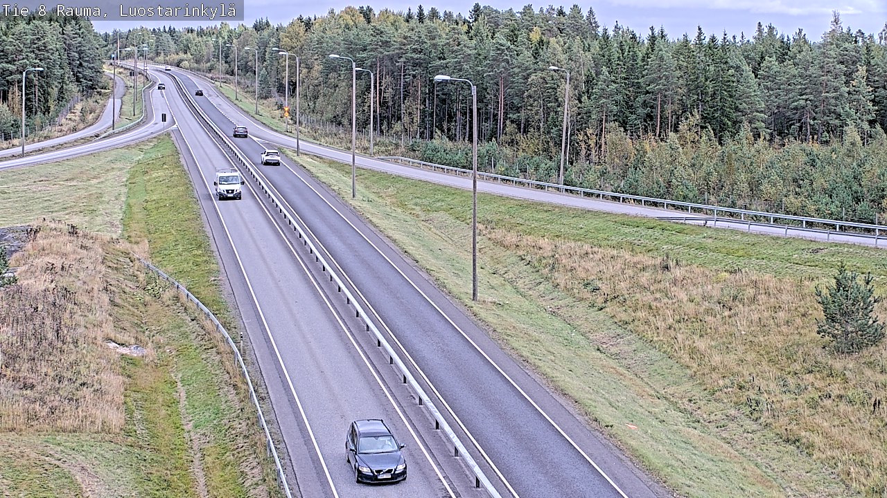 Kelikamerat Kuva Tie 8 Rauma, Luostarinkylä, Rauma, Satakunta