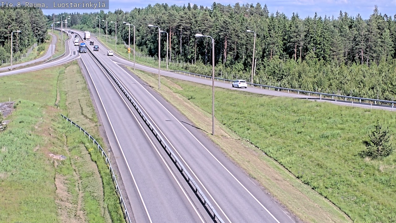 Kelikamerat Kuva Tie 8 Rauma, Luostarinkylä, Rauma, Satakunta