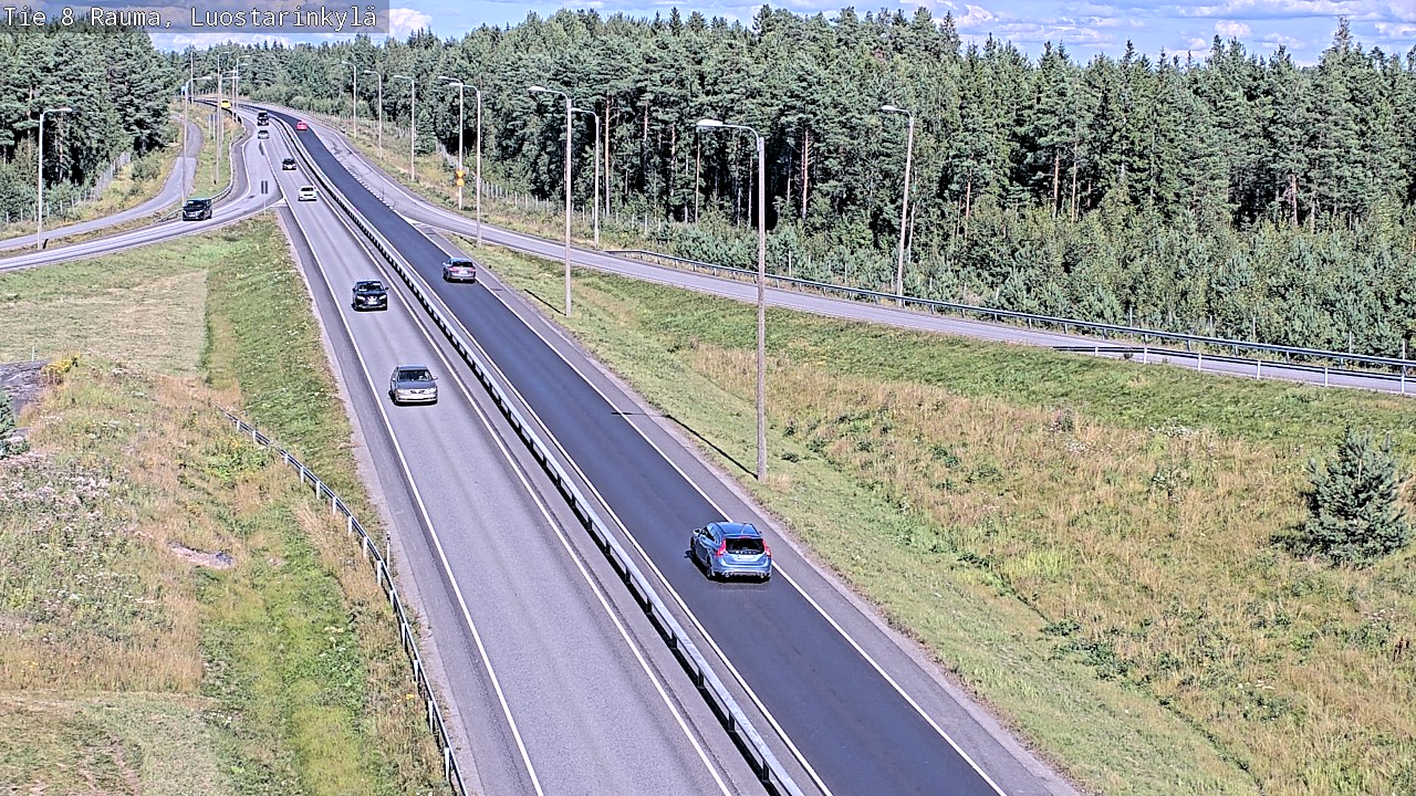 Kelikamerat Kuva Tie 8 Rauma, Luostarinkylä, Rauma, Satakunta