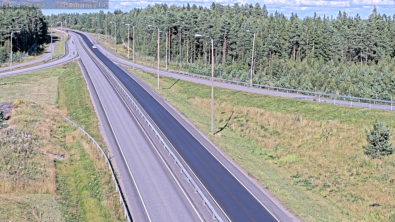 Kelikamerat Kuva Tie 8 Rauma, Luostarinkylä, Rauma, Satakunta