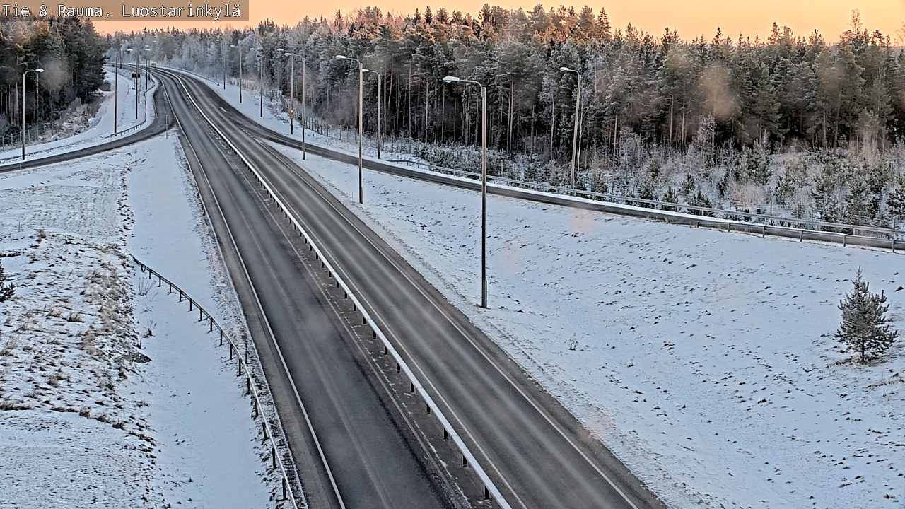 Kelikamerat Kuva Tie 8 Rauma, Luostarinkylä, Rauma, Satakunta