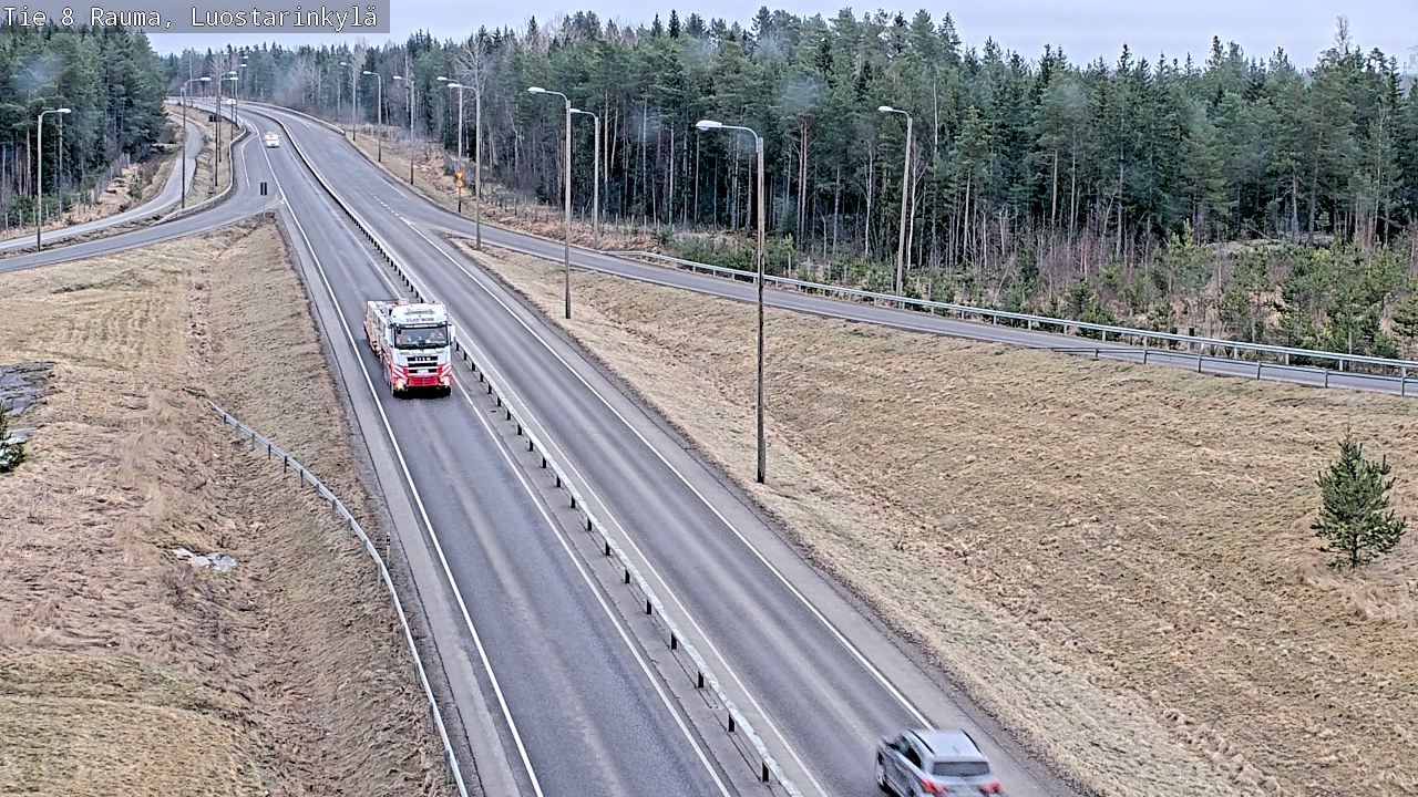 Kelikamerat Kuva Tie 8 Rauma, Luostarinkylä, Rauma, Satakunta