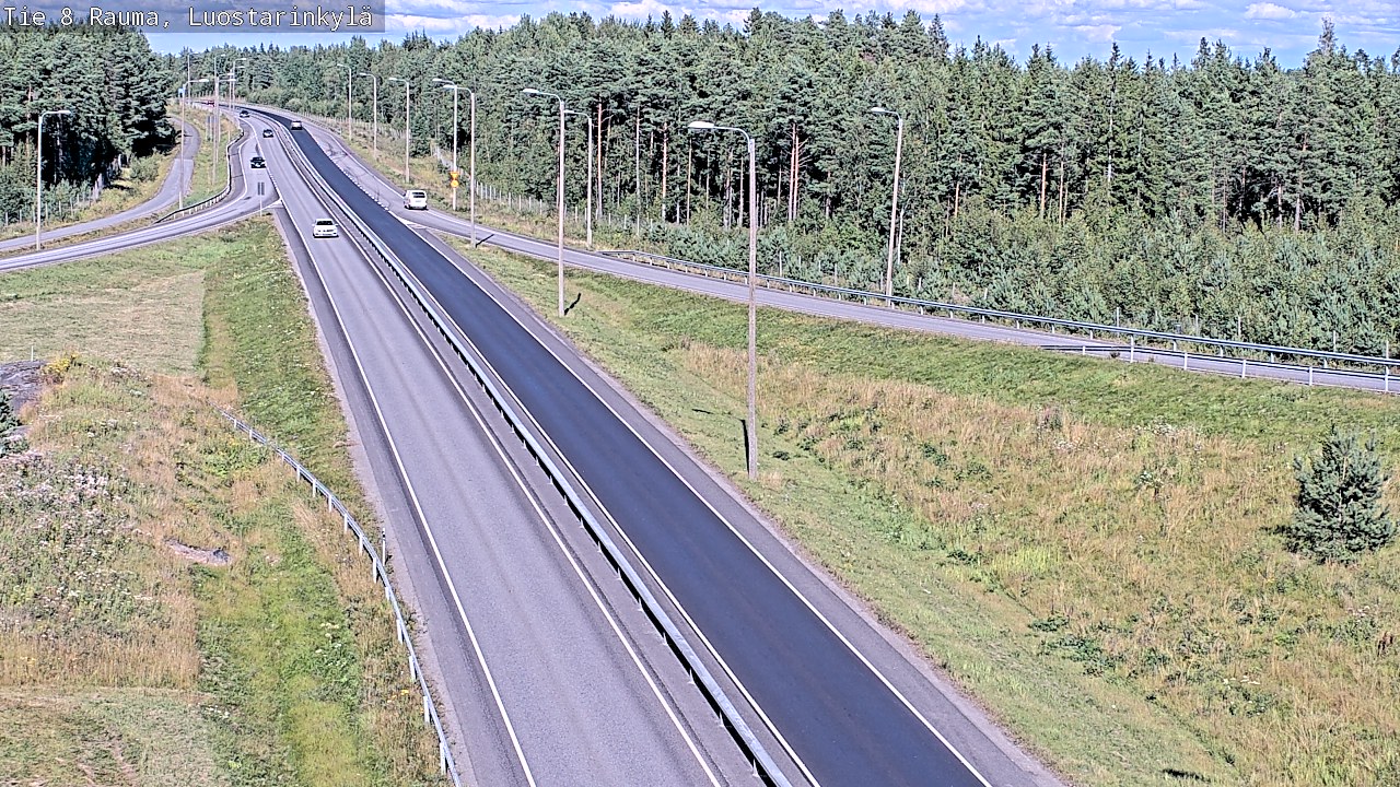Kelikamerat Kuva Tie 8 Rauma, Luostarinkylä, Rauma, Satakunta