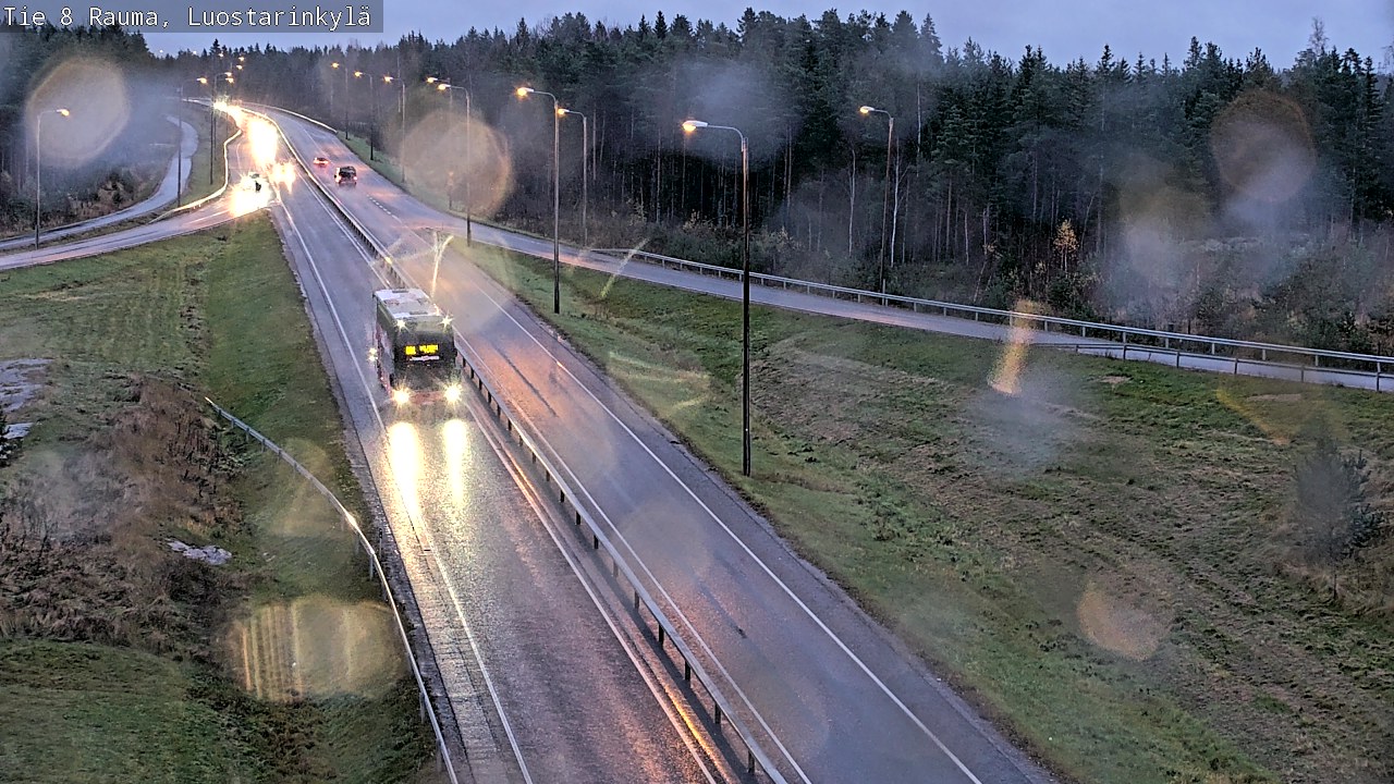 Kelikamerat Kuva Tie 8 Rauma, Luostarinkylä, Rauma, Satakunta