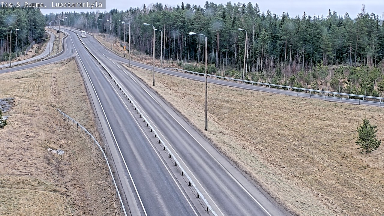 Weather Camera Image Road 8 Rauma, Luostarinkylä, Rauma, Satakunta