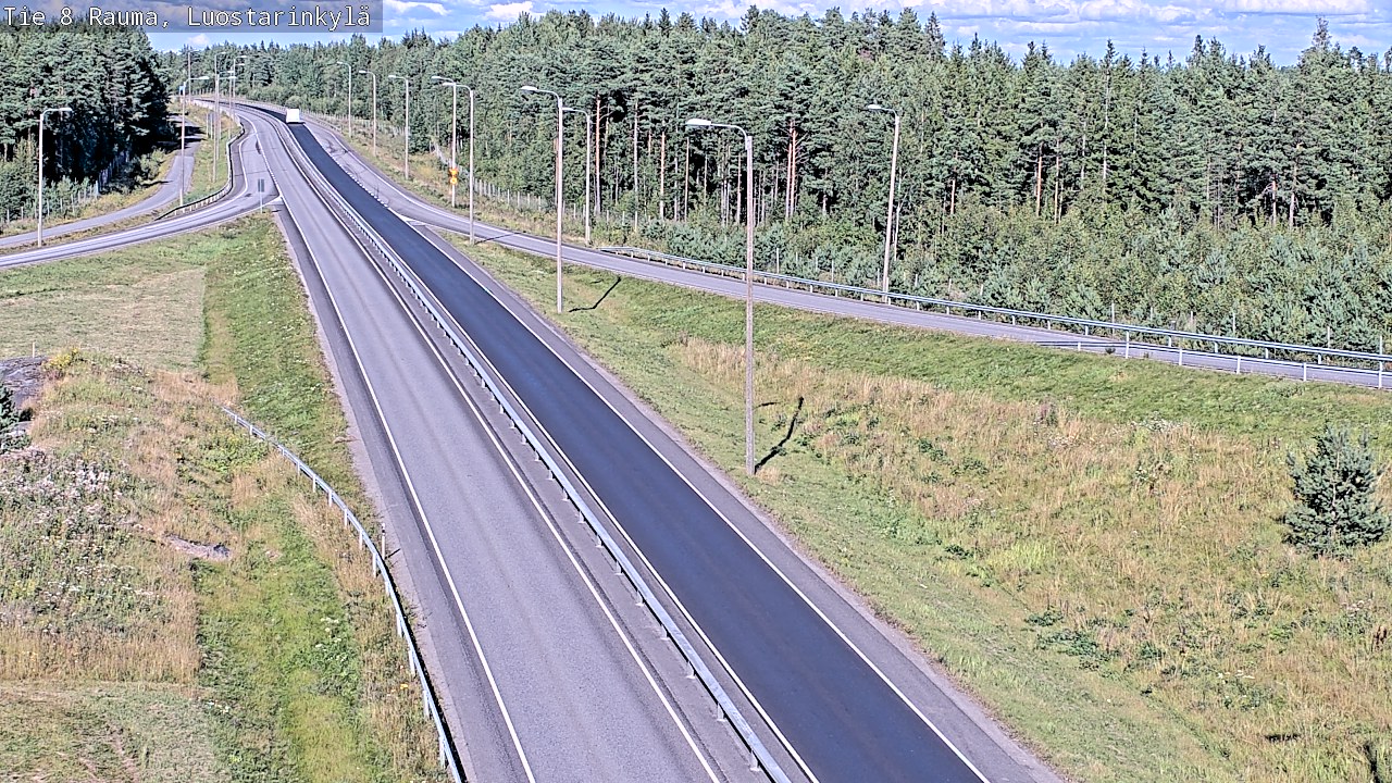 Kelikamerat Kuva Tie 8 Rauma, Luostarinkylä, Rauma, Satakunta