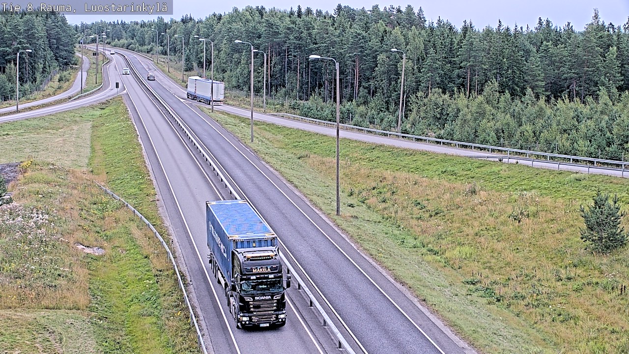 Weather Camera Image Road 8 Rauma, Luostarinkylä, Rauma, Satakunta