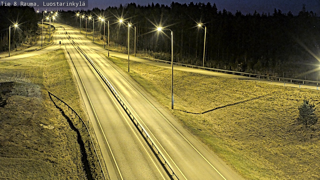 Kelikamerat Kuva Tie 8 Rauma, Luostarinkylä, Rauma, Satakunta