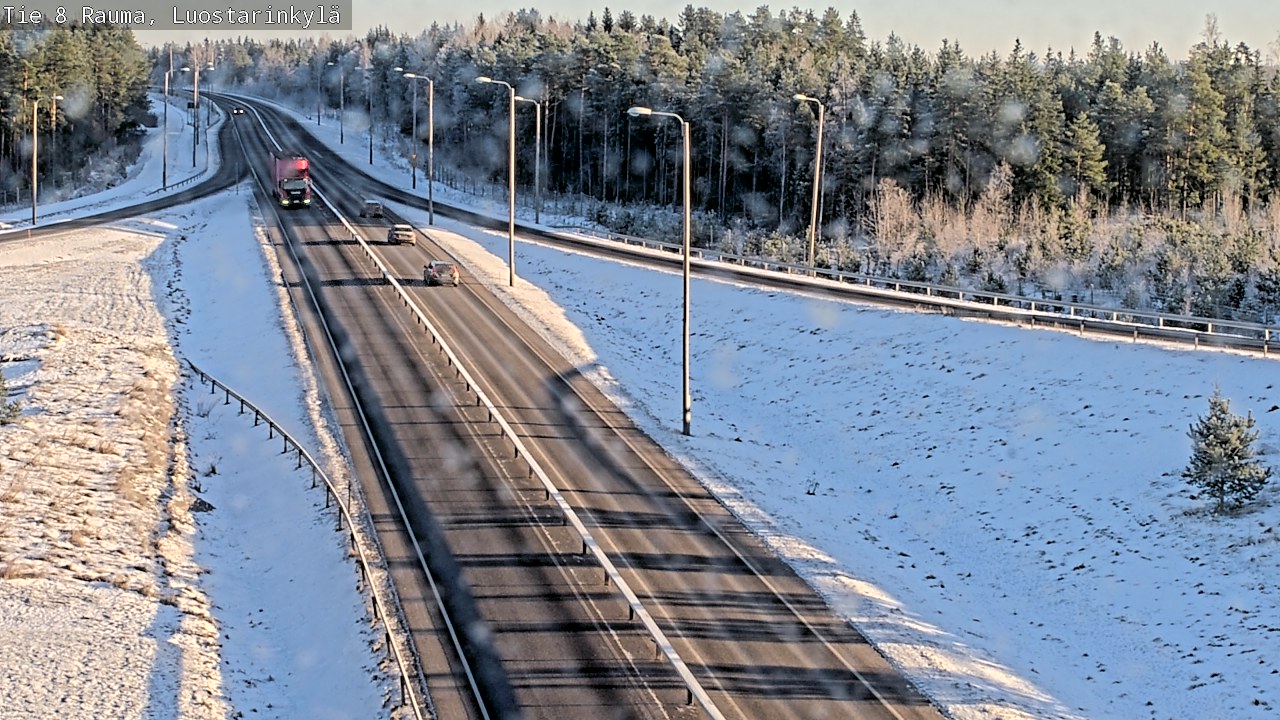 Kelikamerat Kuva Tie 8 Rauma, Luostarinkylä, Rauma, Satakunta