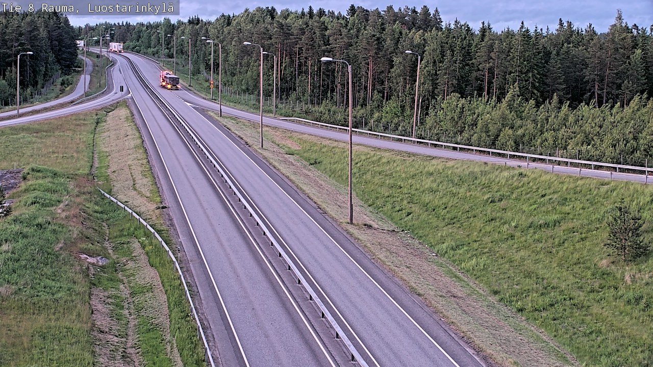 Kelikamerat Kuva Tie 8 Rauma, Luostarinkylä, Rauma, Satakunta