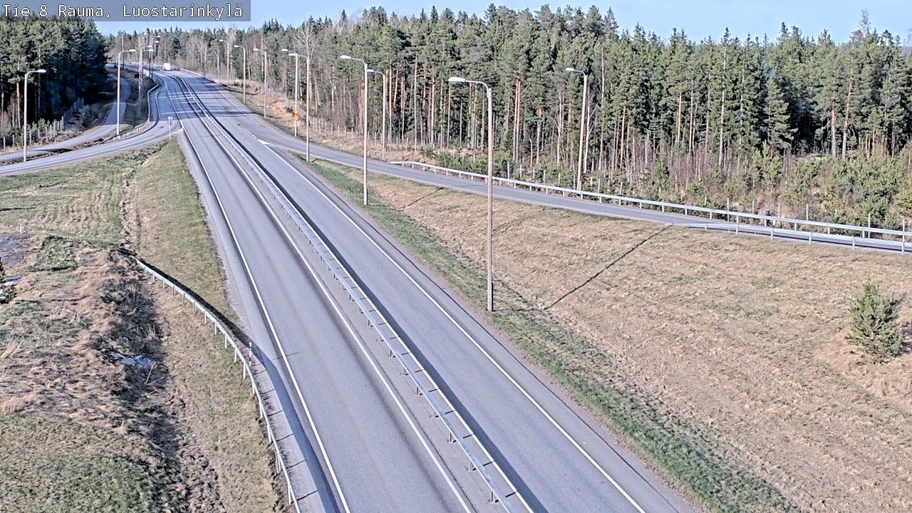 Weather Camera Image Road 8 Rauma, Luostarinkylä, Rauma, Satakunta