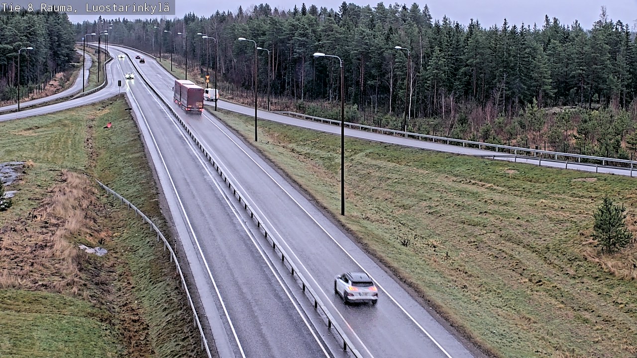 Kelikamerat Kuva Tie 8 Rauma, Luostarinkylä, Rauma, Satakunta