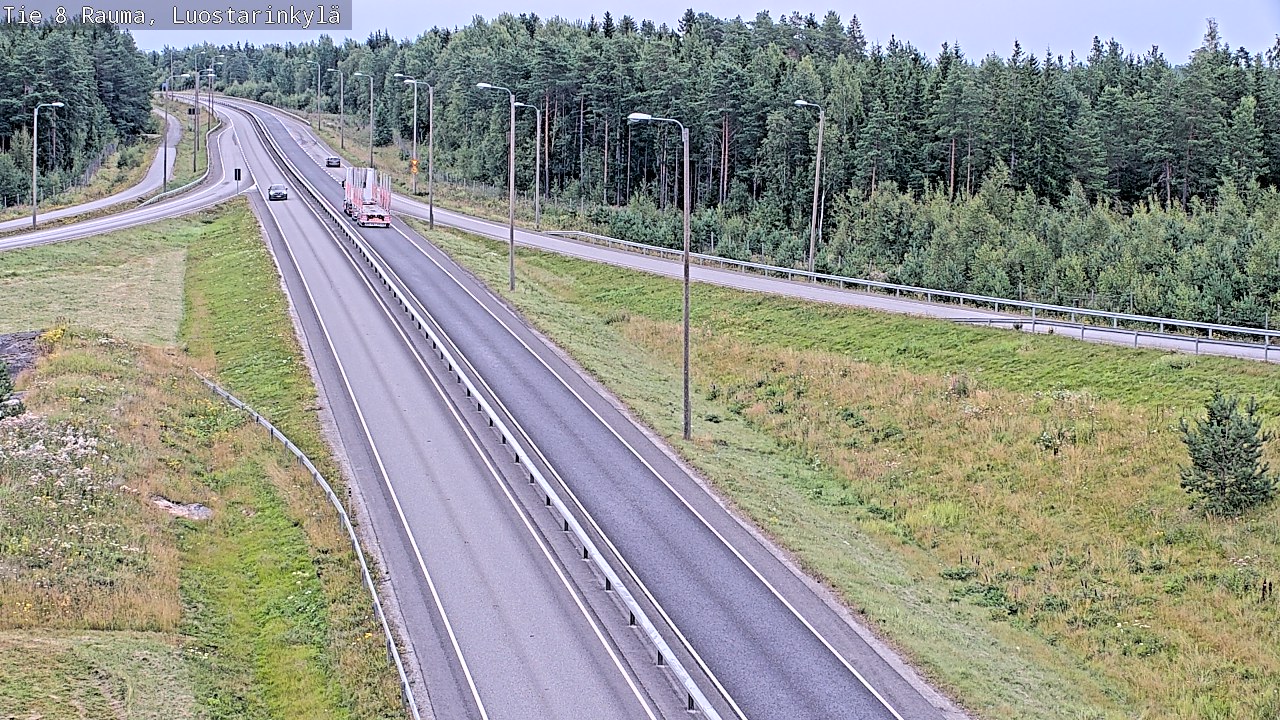 Weather Camera Image Road 8 Rauma, Luostarinkylä, Rauma, Satakunta