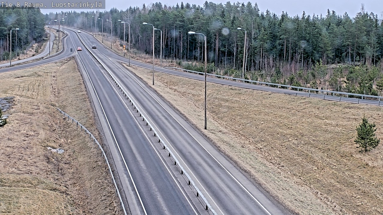 Weather Camera Image Road 8 Rauma, Luostarinkylä, Rauma, Satakunta