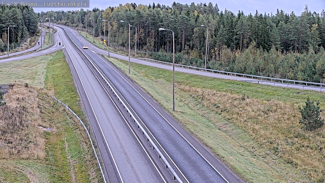 Kelikamerat Kuva Tie 8 Rauma, Luostarinkylä, Rauma, Satakunta