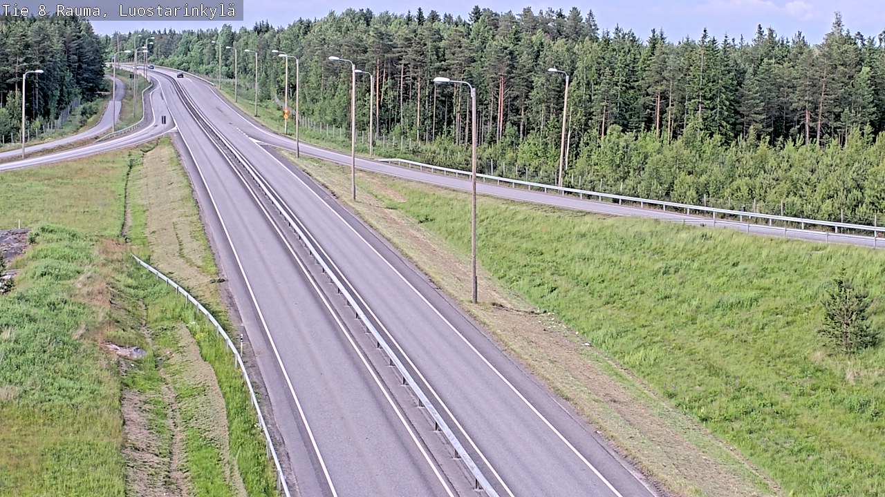 Kelikamerat Kuva Tie 8 Rauma, Luostarinkylä, Rauma, Satakunta