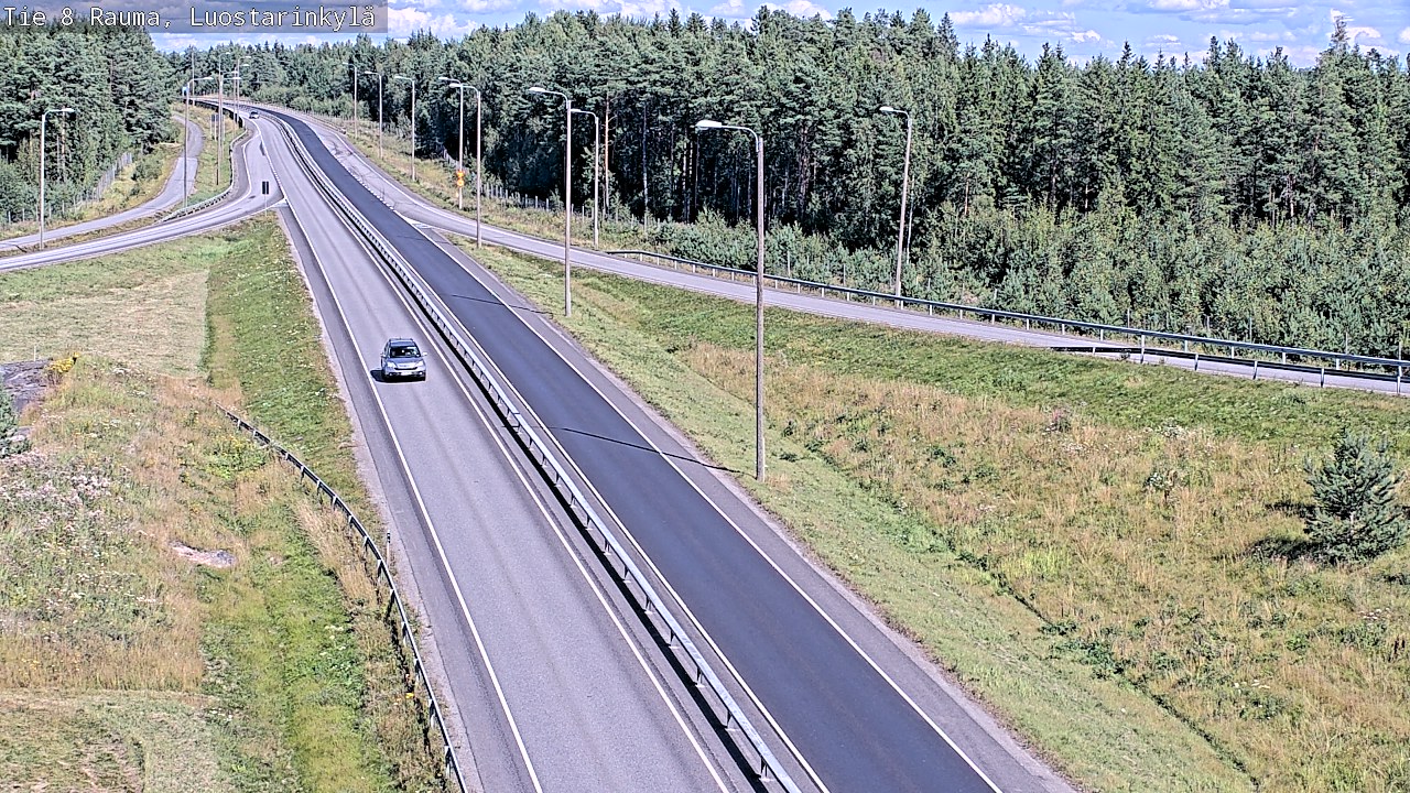 Kelikamerat Kuva Tie 8 Rauma, Luostarinkylä, Rauma, Satakunta