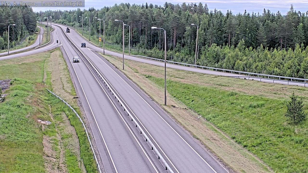 Kelikamerat Kuva Tie 8 Rauma, Luostarinkylä, Rauma, Satakunta