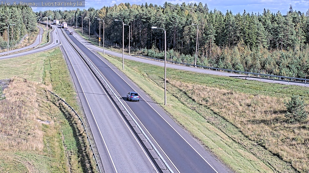 Weather Camera Image Road 8 Rauma, Luostarinkylä, Rauma, Satakunta