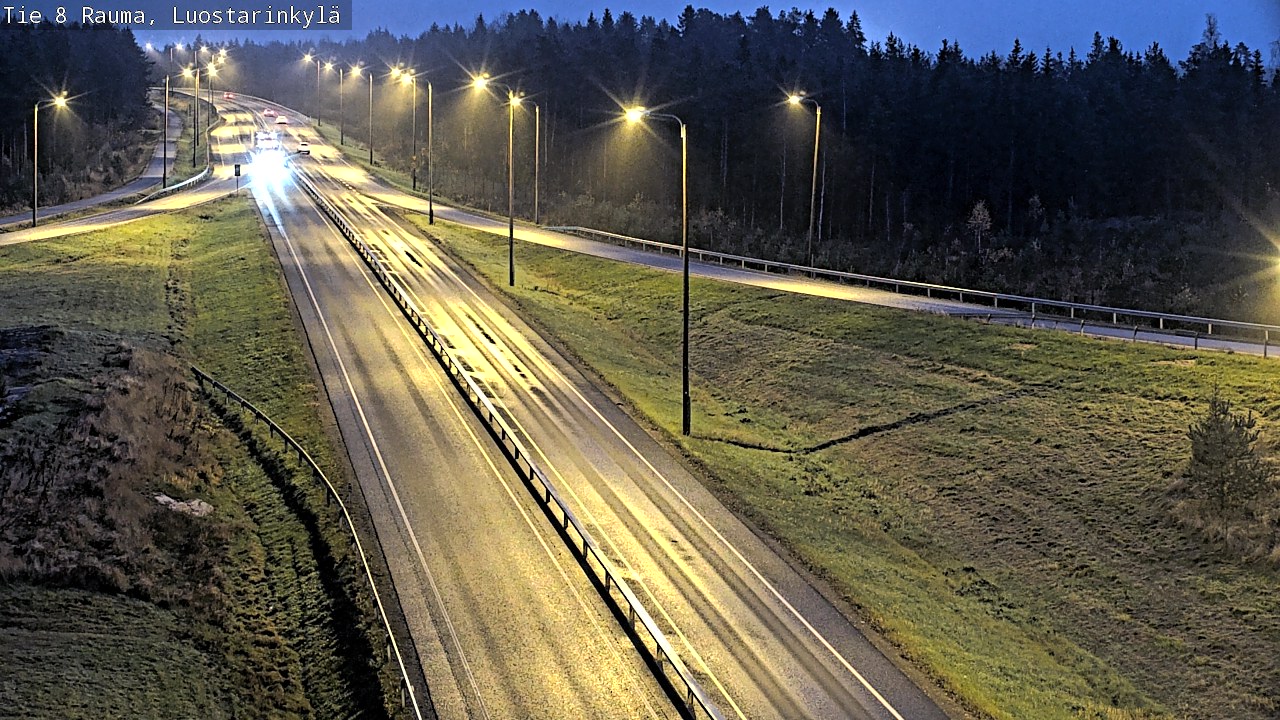 Kelikamerat Kuva Tie 8 Rauma, Luostarinkylä, Rauma, Satakunta