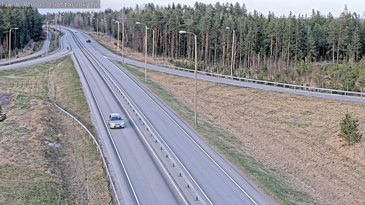 Weather Camera Image Road 8 Rauma, Luostarinkylä, Rauma, Satakunta
