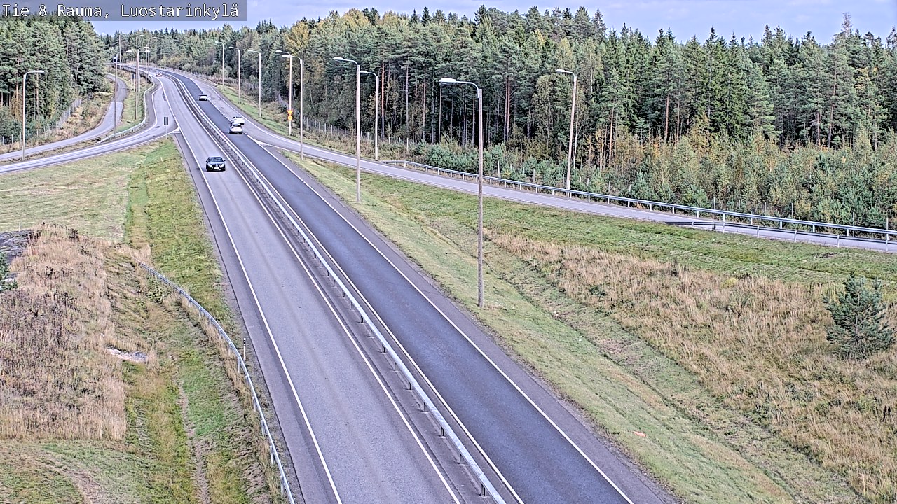 Kelikamerat Kuva Tie 8 Rauma, Luostarinkylä, Rauma, Satakunta