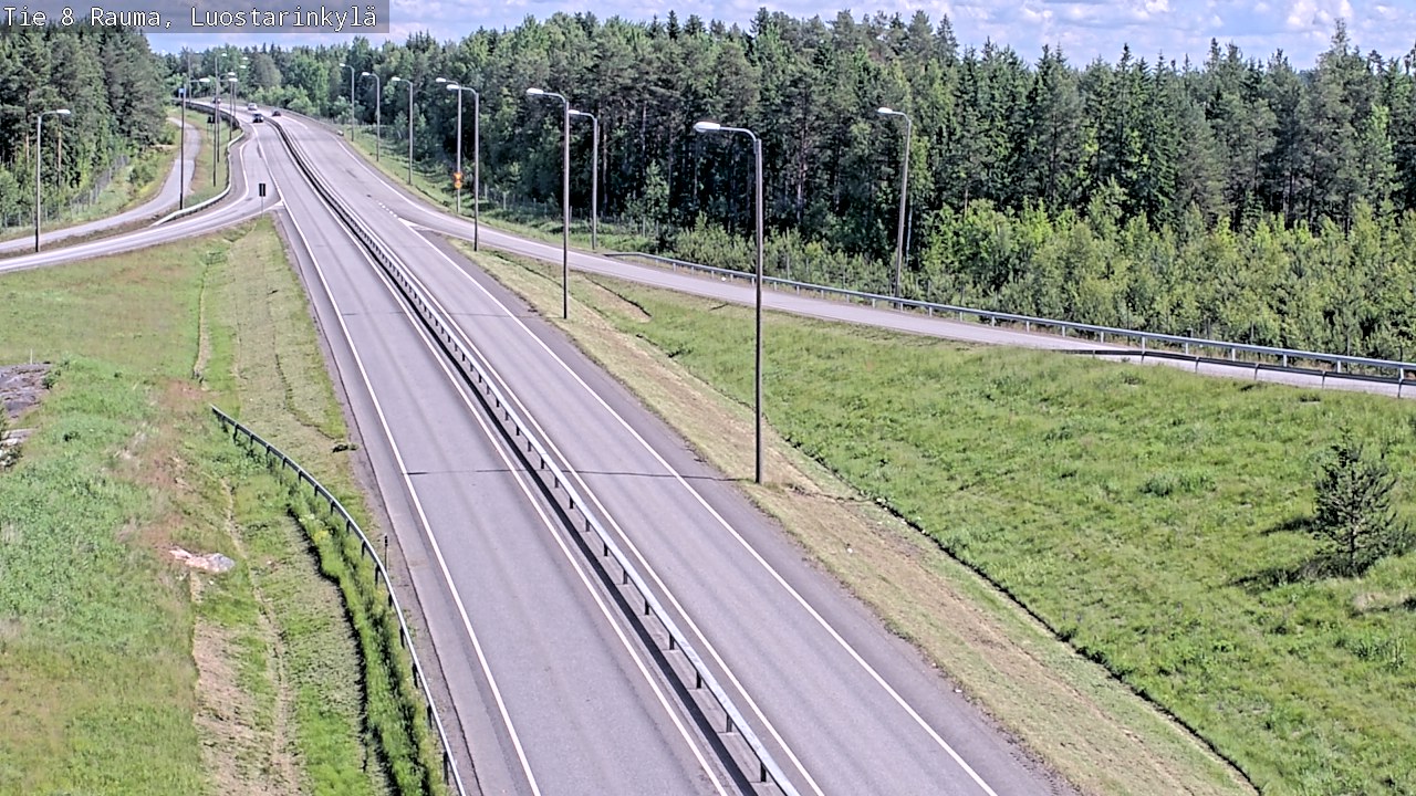 Kelikamerat Kuva Tie 8 Rauma, Luostarinkylä, Rauma, Satakunta
