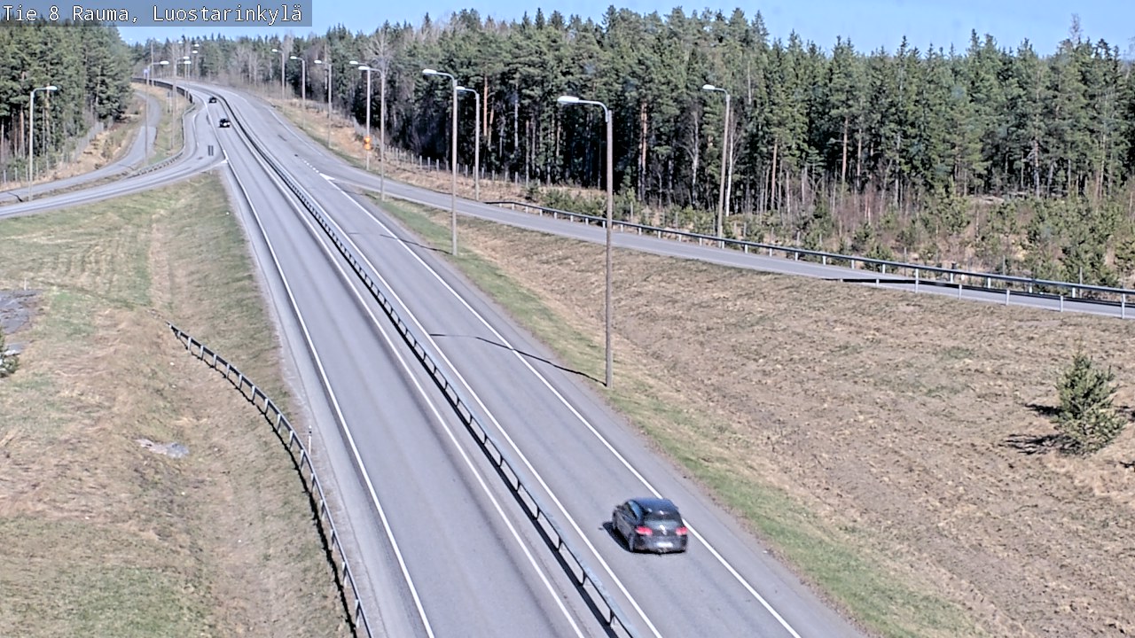 Kelikamerat Kuva Tie 8 Rauma, Luostarinkylä, Rauma, Satakunta