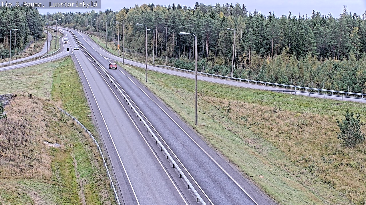 Kelikamerat Kuva Tie 8 Rauma, Luostarinkylä, Rauma, Satakunta