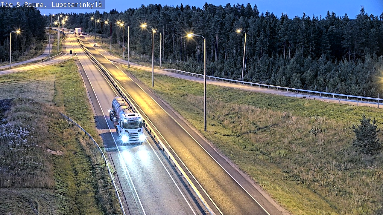 Kelikamerat Kuva Tie 8 Rauma, Luostarinkylä, Rauma, Satakunta