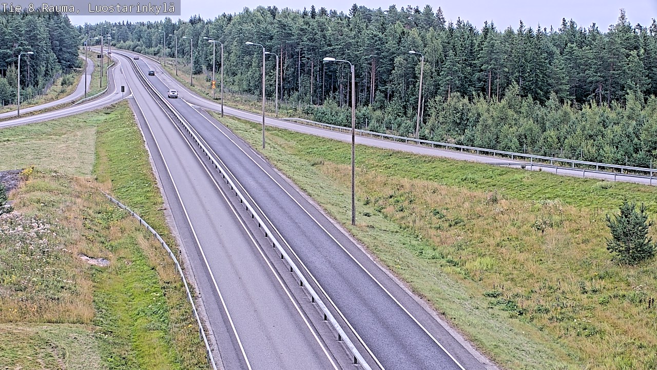 Weather Camera Image Road 8 Rauma, Luostarinkylä, Rauma, Satakunta