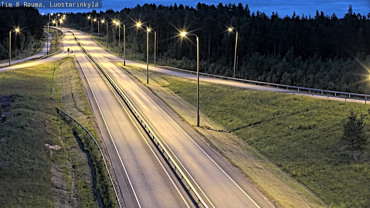 Kelikamerat Kuva Tie 8 Rauma, Luostarinkylä, Rauma, Satakunta