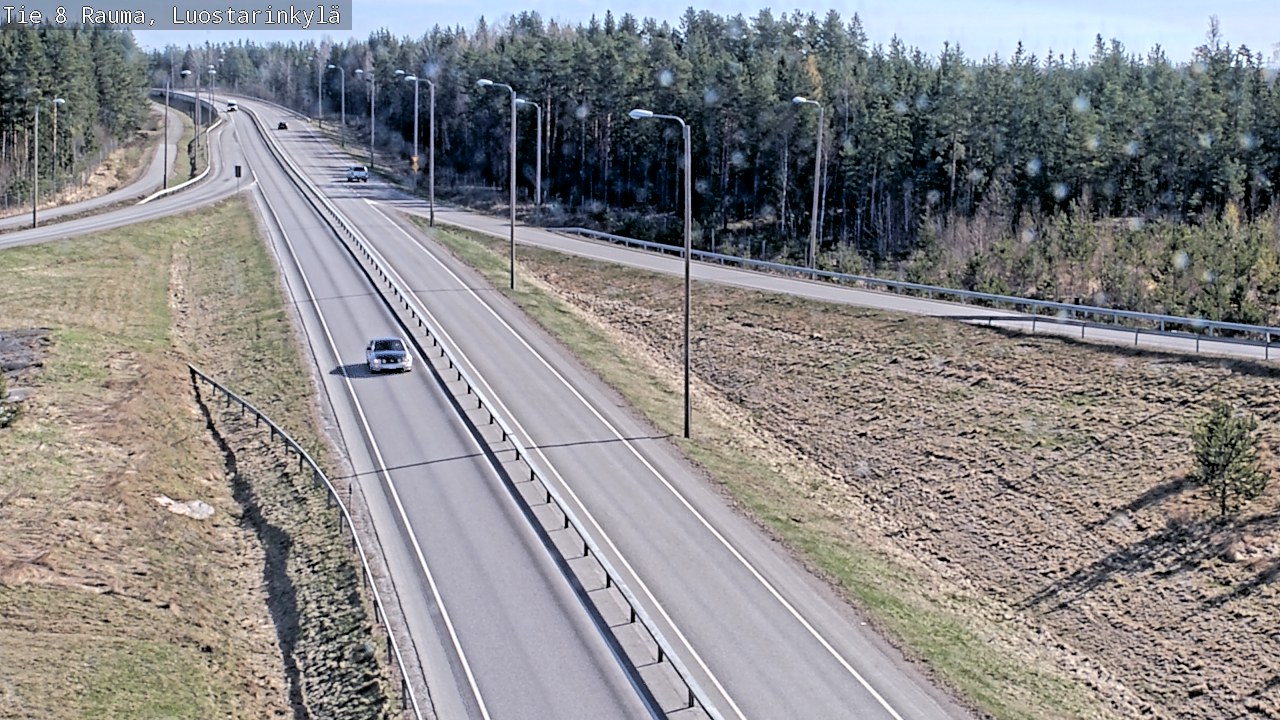 Kelikamerat Kuva Tie 8 Rauma, Luostarinkylä, Rauma, Satakunta