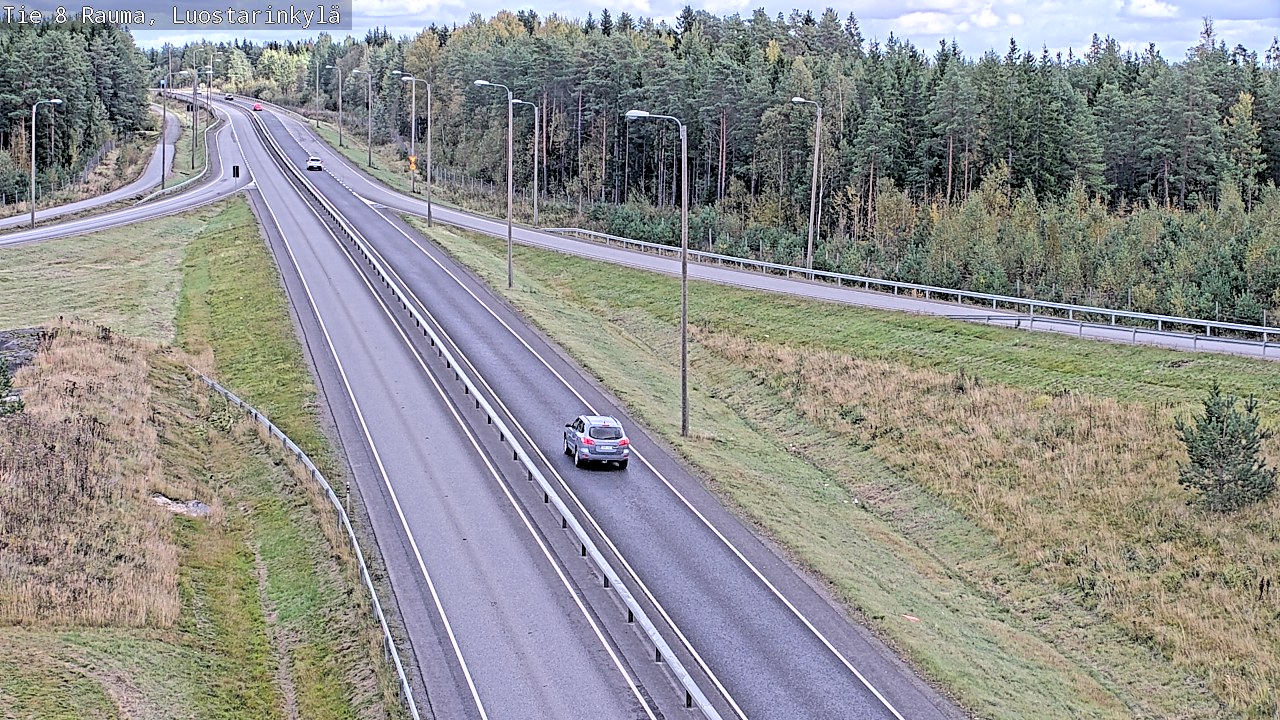 Weather Camera Image Road 8 Rauma, Luostarinkylä, Rauma, Satakunta