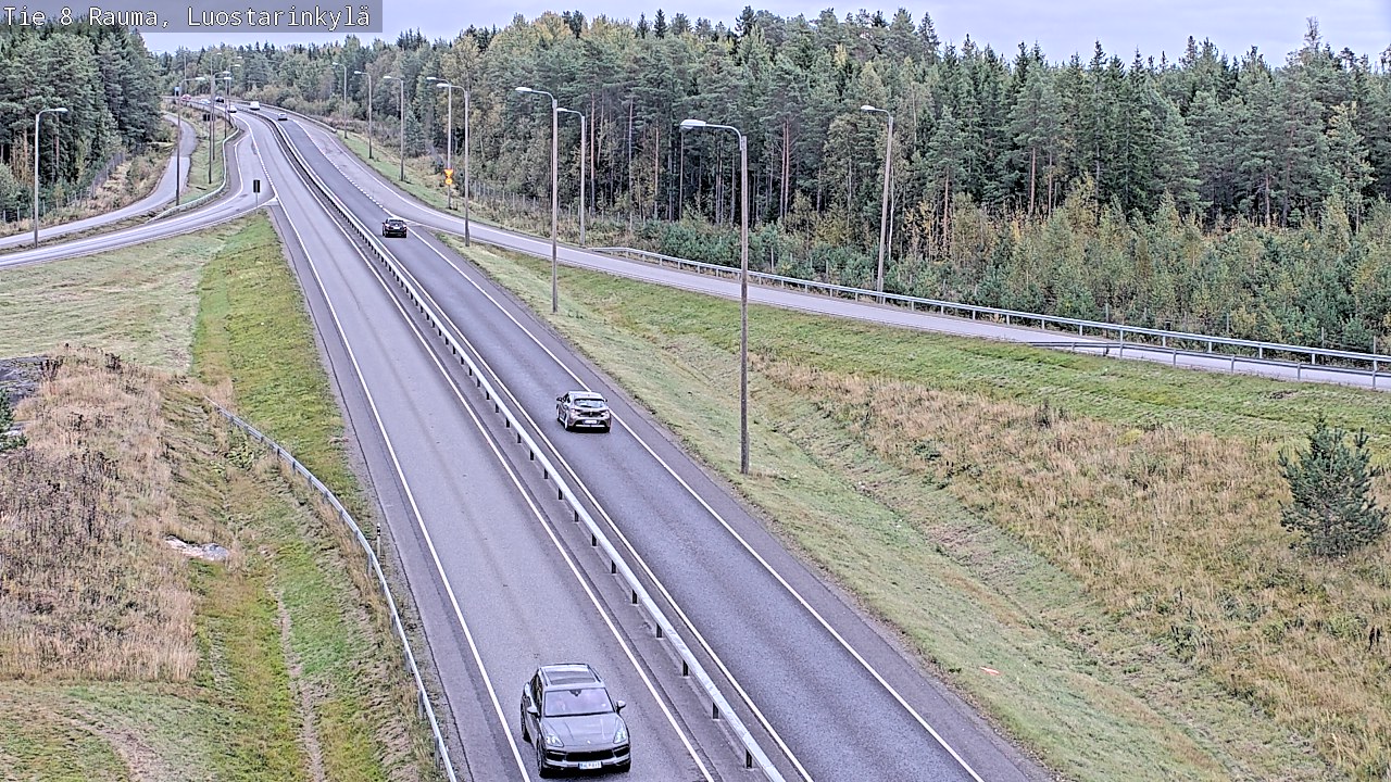 Kelikamerat Kuva Tie 8 Rauma, Luostarinkylä, Rauma, Satakunta