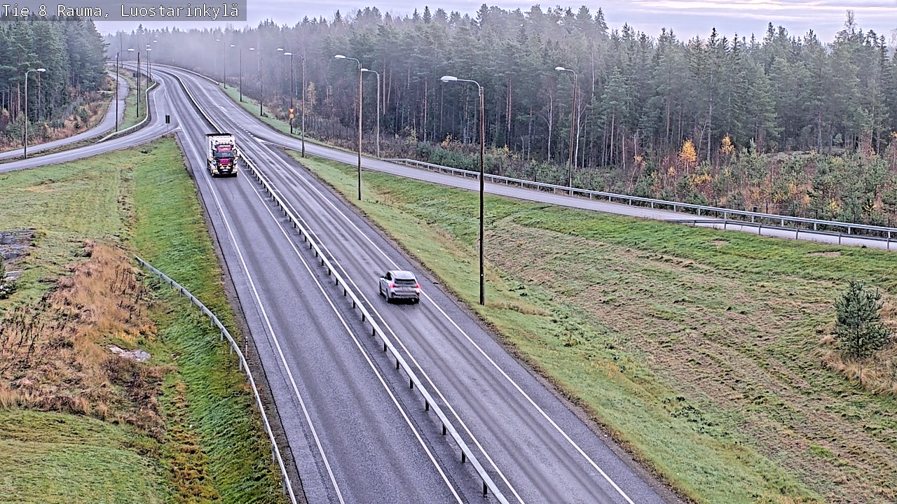 Kelikamerat Kuva Tie 8 Rauma, Luostarinkylä, Rauma, Satakunta