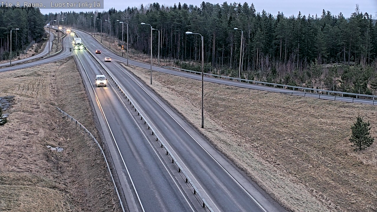 Kelikamerat Kuva Tie 8 Rauma, Luostarinkylä, Rauma, Satakunta