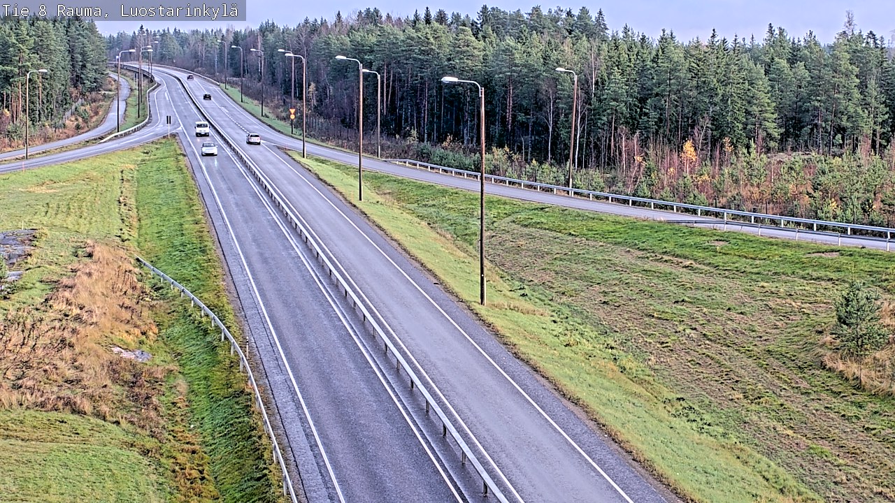 Kelikamerat Kuva Tie 8 Rauma, Luostarinkylä, Rauma, Satakunta