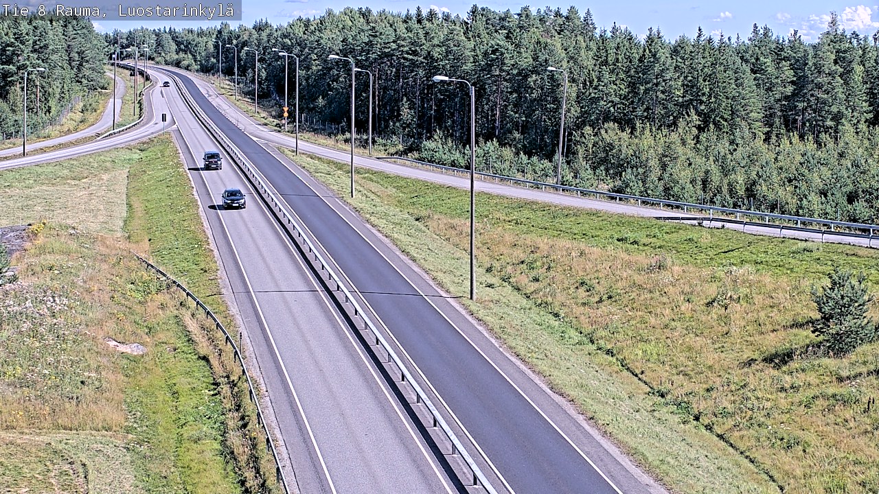 Kelikamerat Kuva Tie 8 Rauma, Luostarinkylä, Rauma, Satakunta