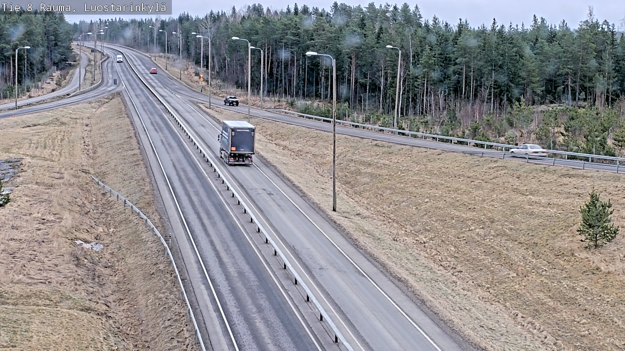 Weather Camera Image Road 8 Rauma, Luostarinkylä, Rauma, Satakunta