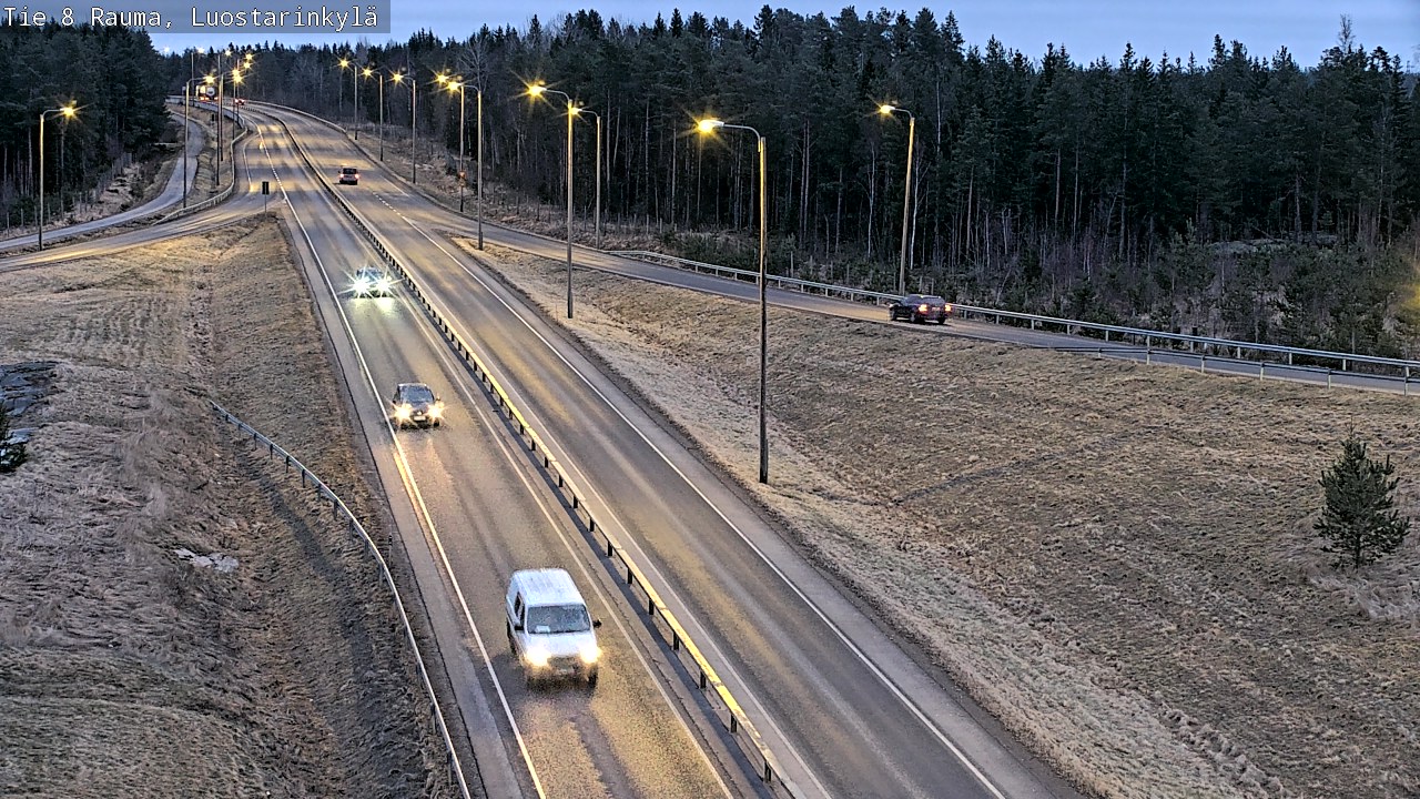 Kelikamerat Kuva Tie 8 Rauma, Luostarinkylä, Rauma, Satakunta