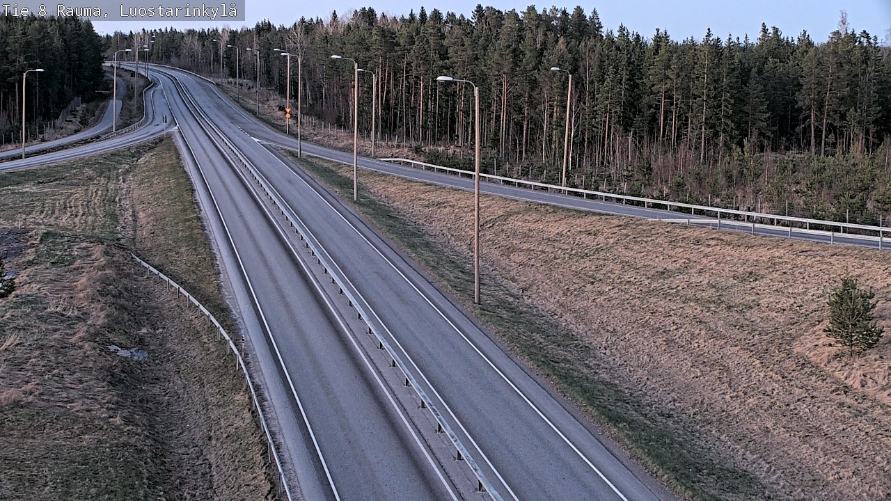 Kelikamerat Kuva Tie 8 Rauma, Luostarinkylä, Rauma, Satakunta