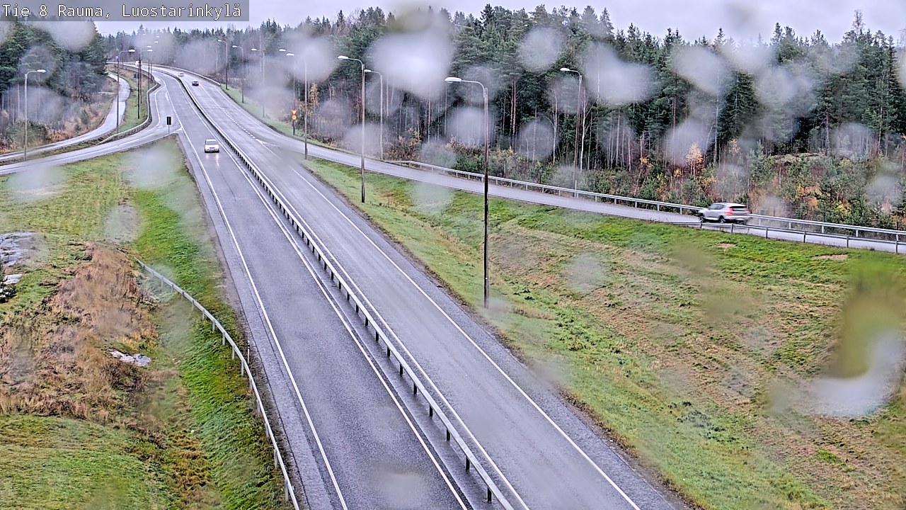 Kelikamerat Kuva Tie 8 Rauma, Luostarinkylä, Rauma, Satakunta