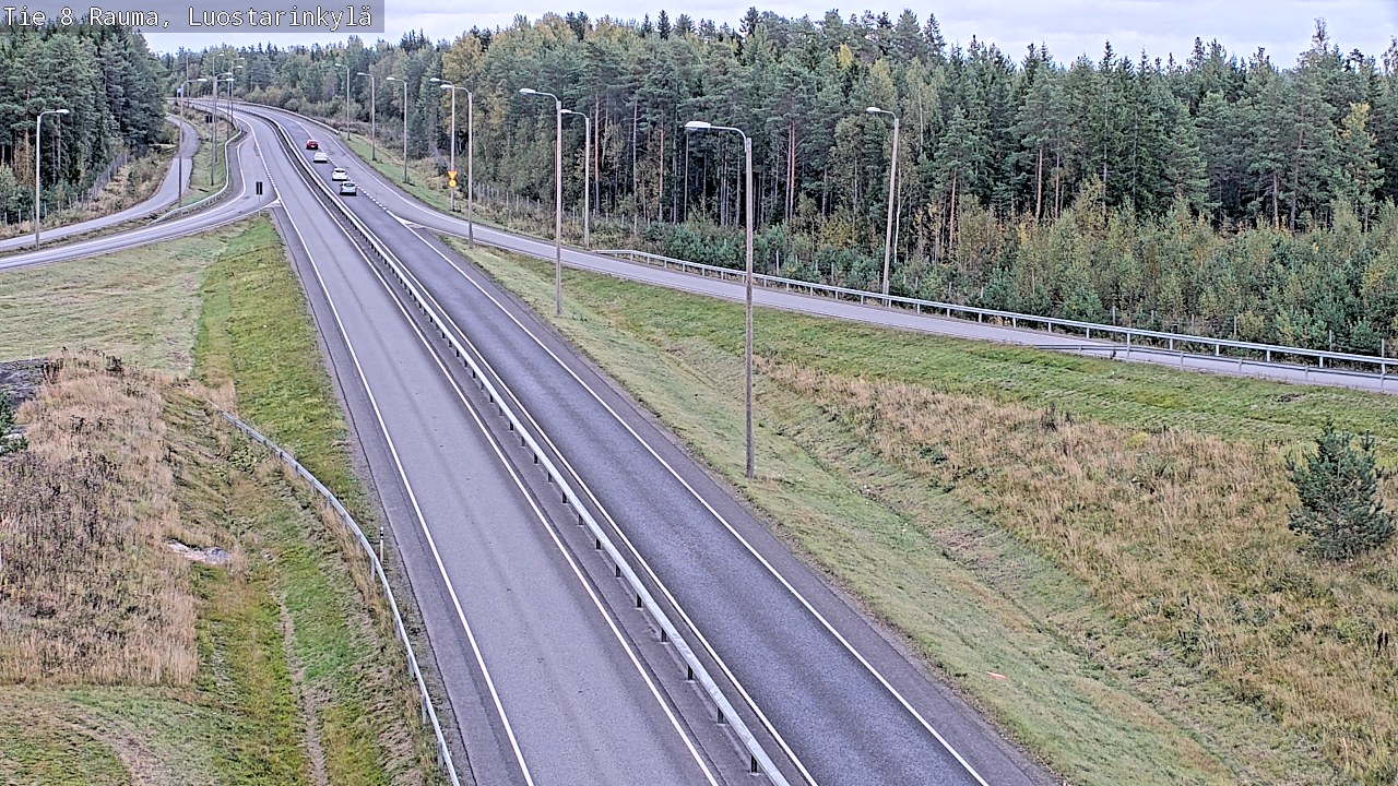 Kelikamerat Kuva Tie 8 Rauma, Luostarinkylä, Rauma, Satakunta