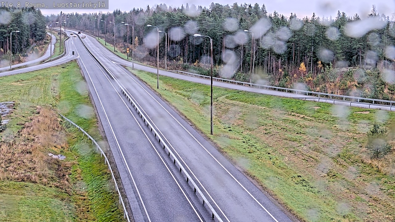 Kelikamerat Kuva Tie 8 Rauma, Luostarinkylä, Rauma, Satakunta