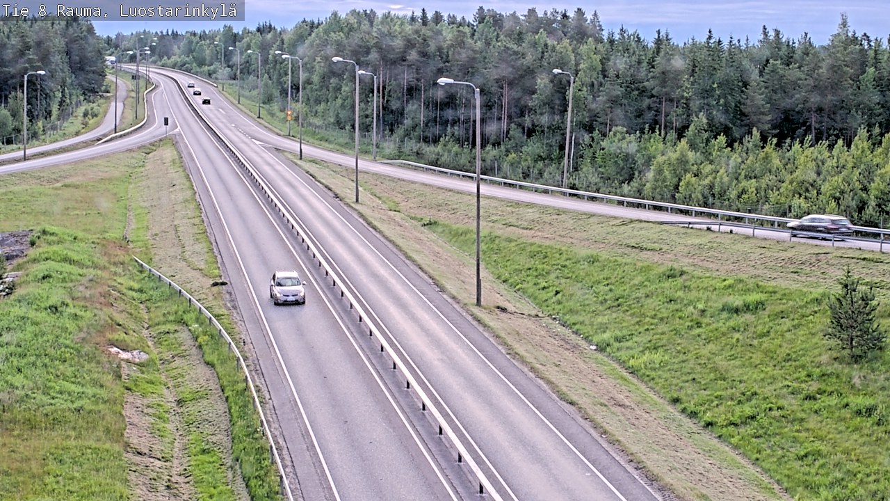 Kelikamerat Kuva Tie 8 Rauma, Luostarinkylä, Rauma, Satakunta