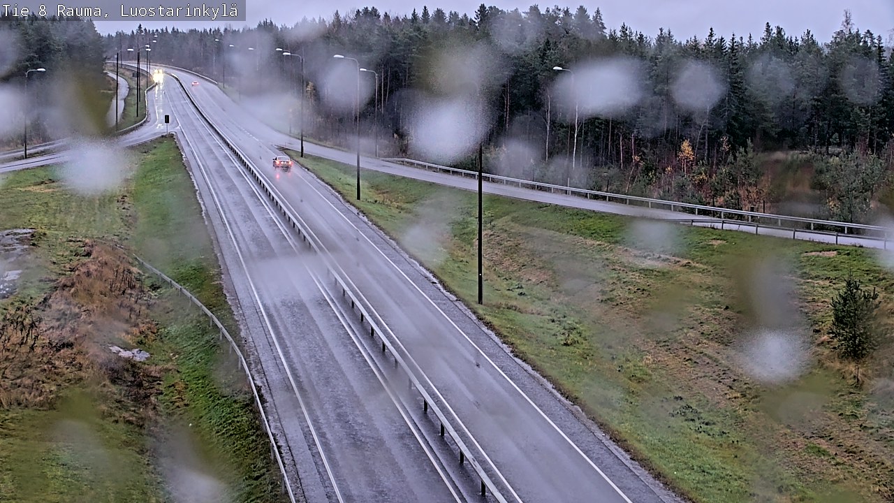 Kelikamerat Kuva Tie 8 Rauma, Luostarinkylä, Rauma, Satakunta